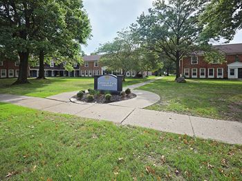 Beautifully landscaped grounds in a park-like setting